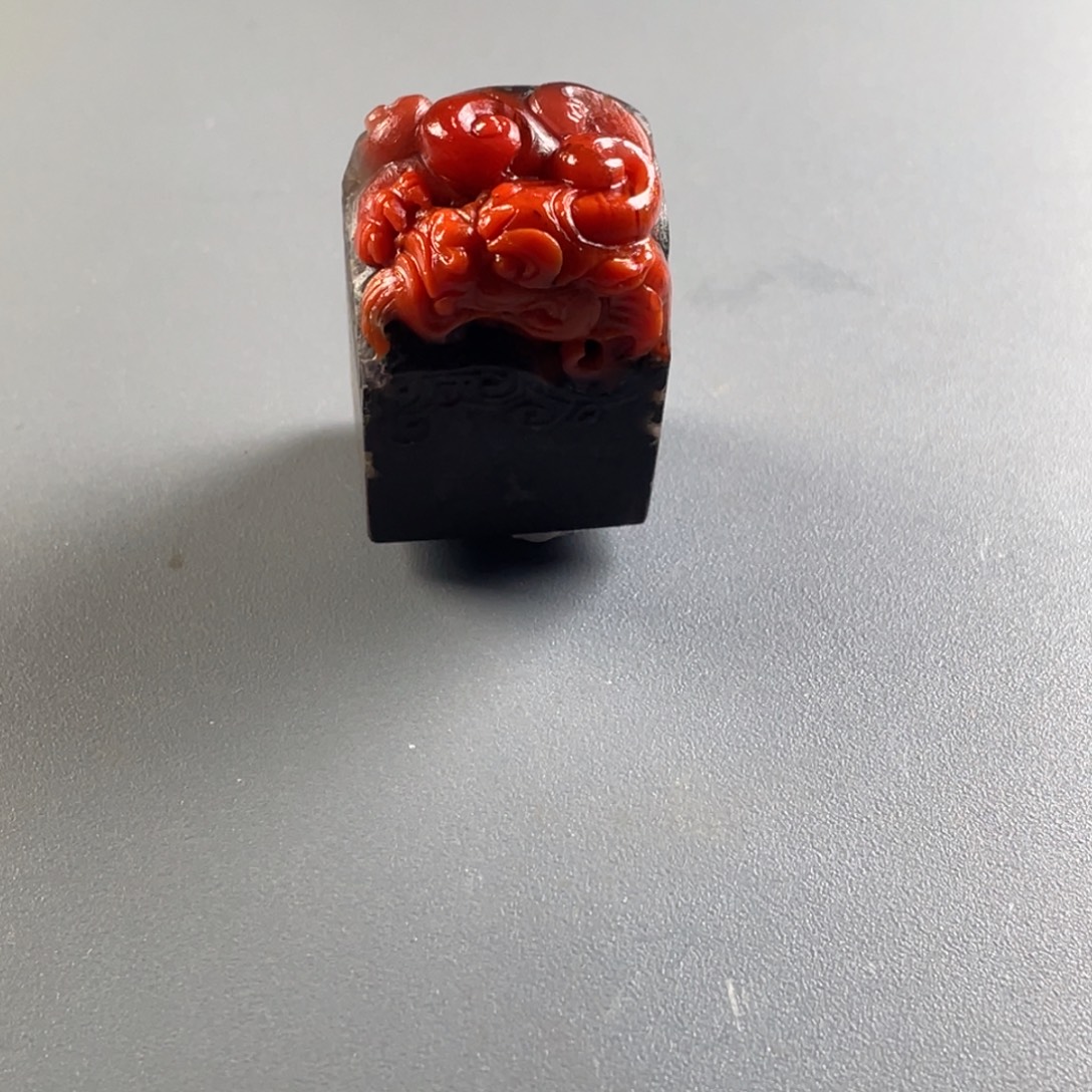 南红玛瑙未镶嵌天然原矿杨柳阿东寨老南红印章