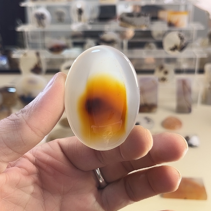 玛瑙/玉髓吊坠(不含链)未镶嵌