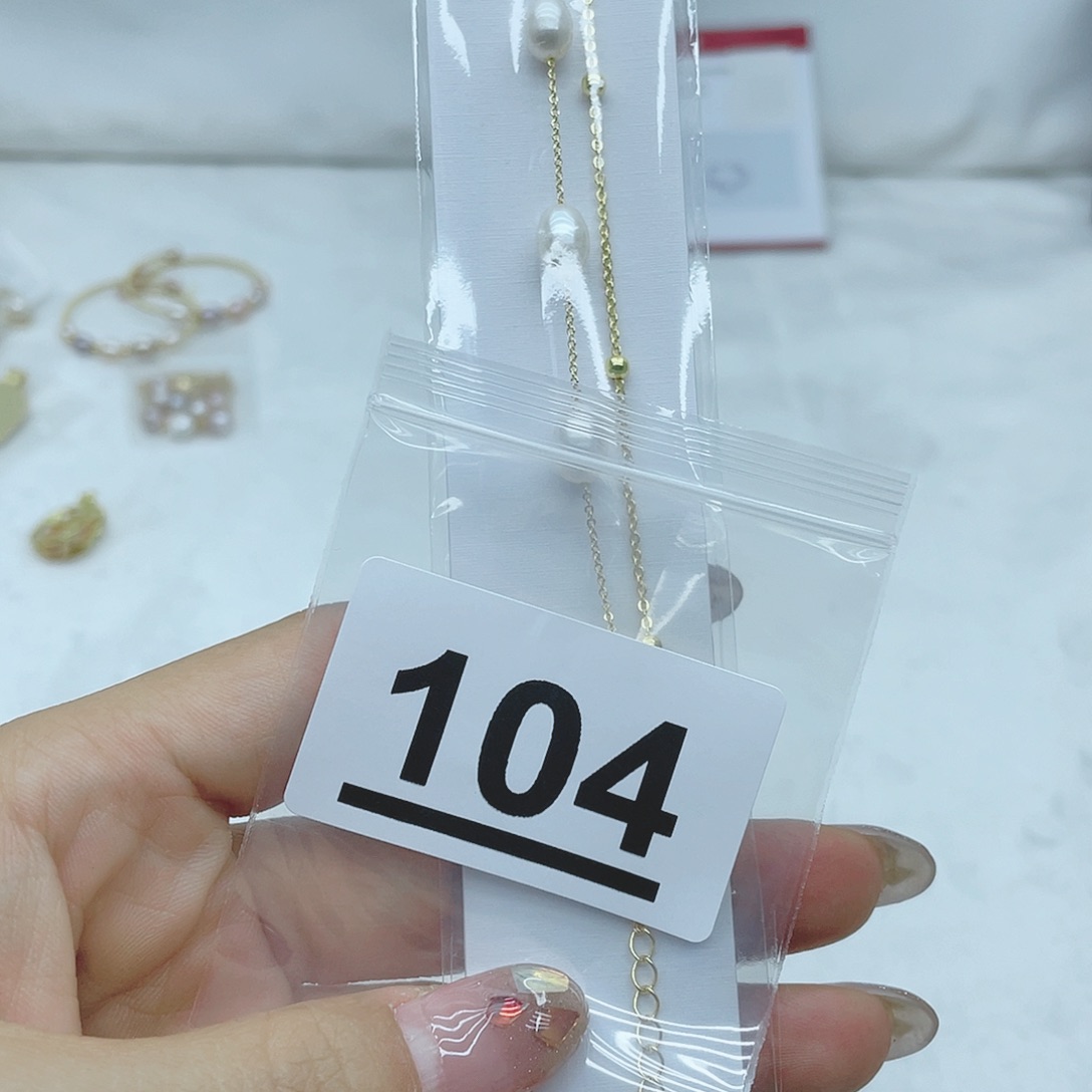 淡水珍珠珠宝奇石合金104