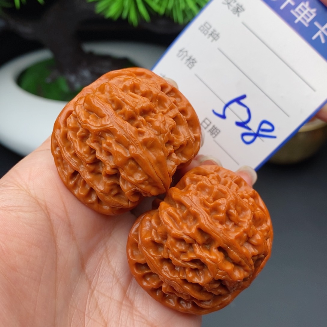 文玩核桃把件42苹果528