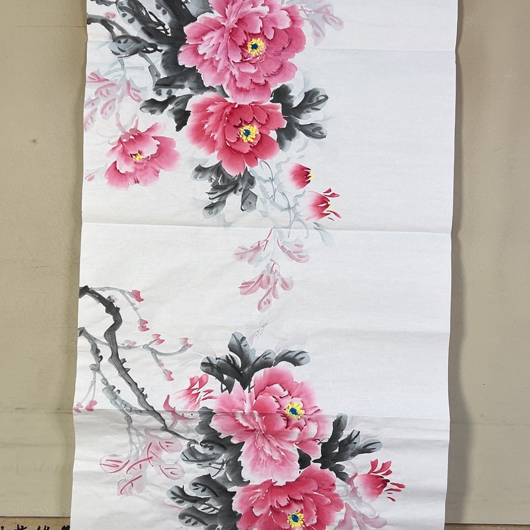 国画139 花鸟在此鸣叫时还要一