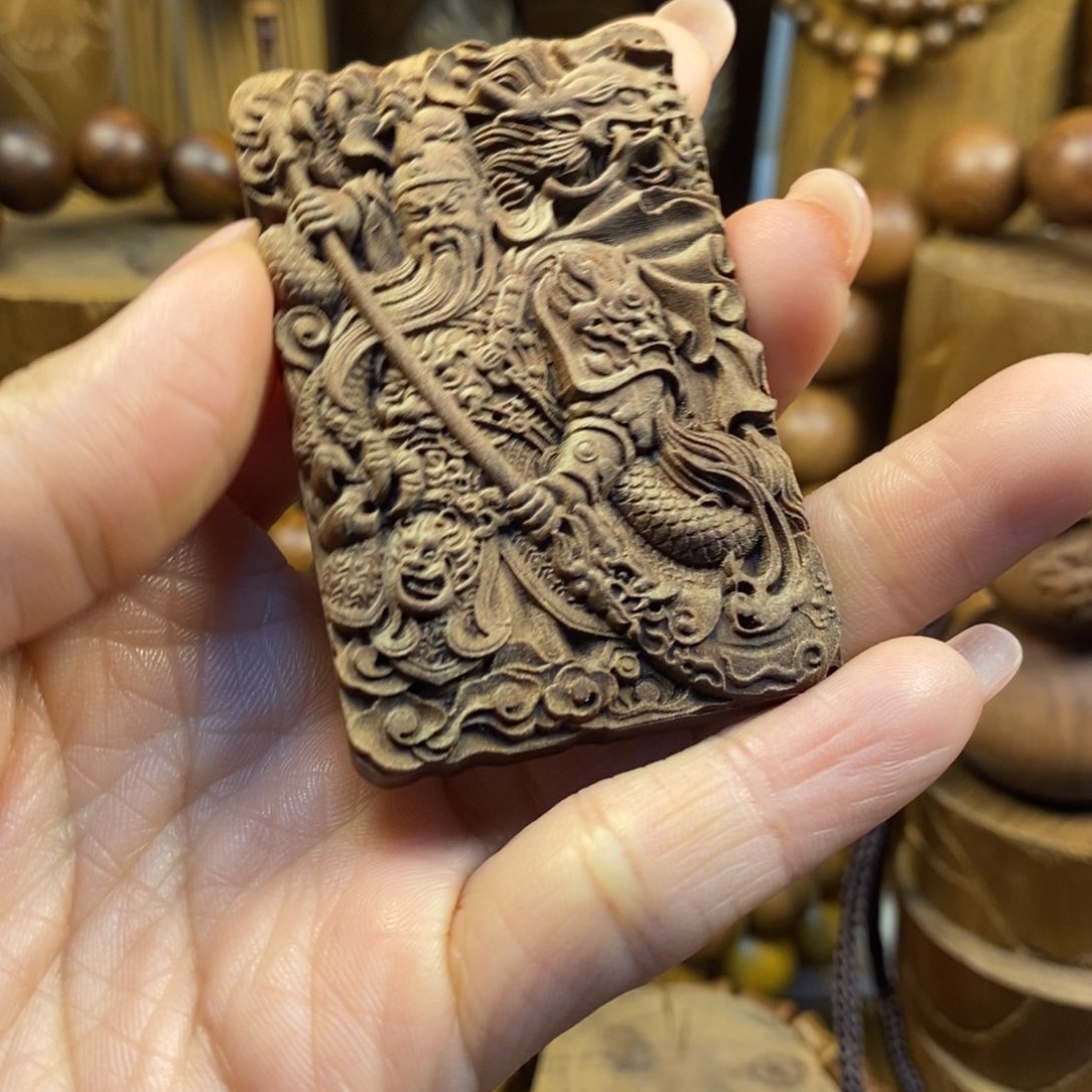 檀香木其他征*老山檀香供奉香牌子