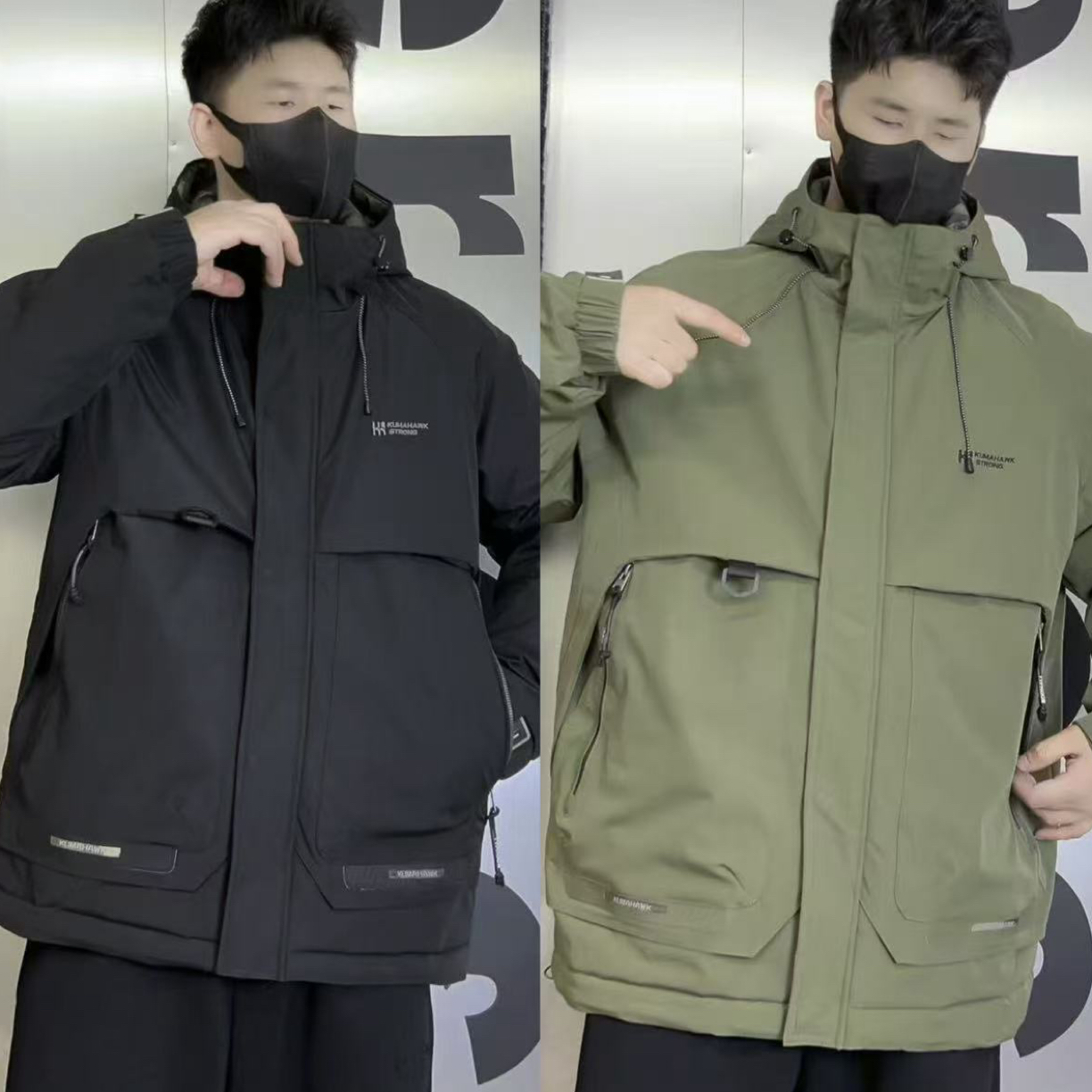 9802冬季大码二棉棉服
