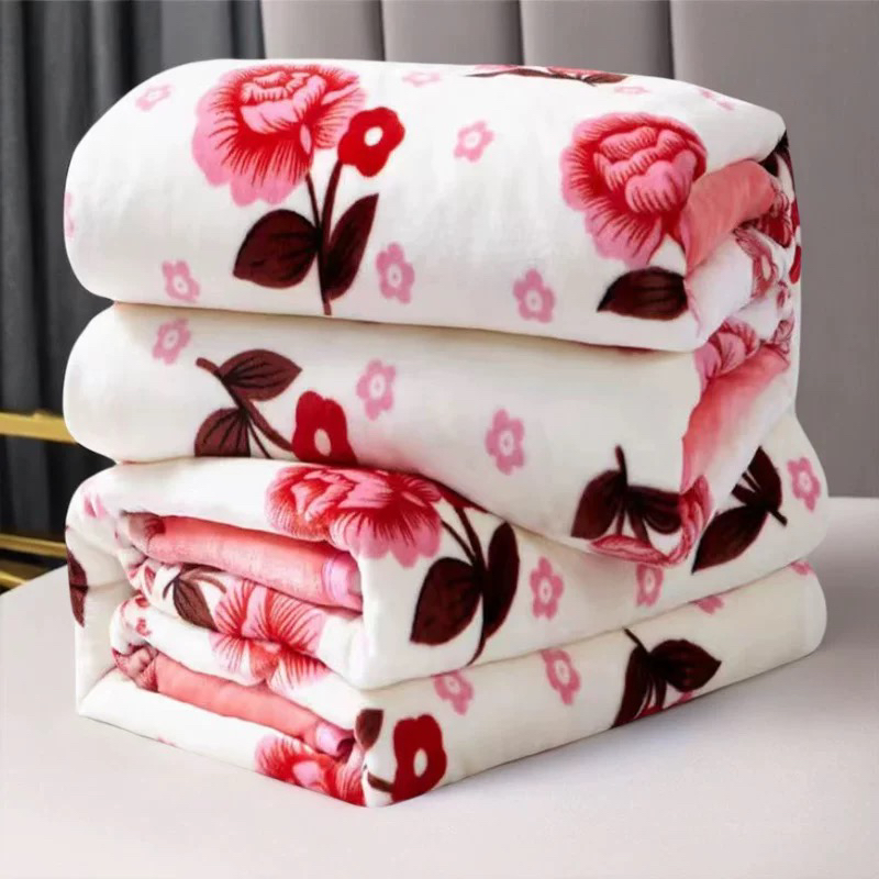 13【厂家直销】实际价格以直播间为准加厚法莱绒毛毯床单被子