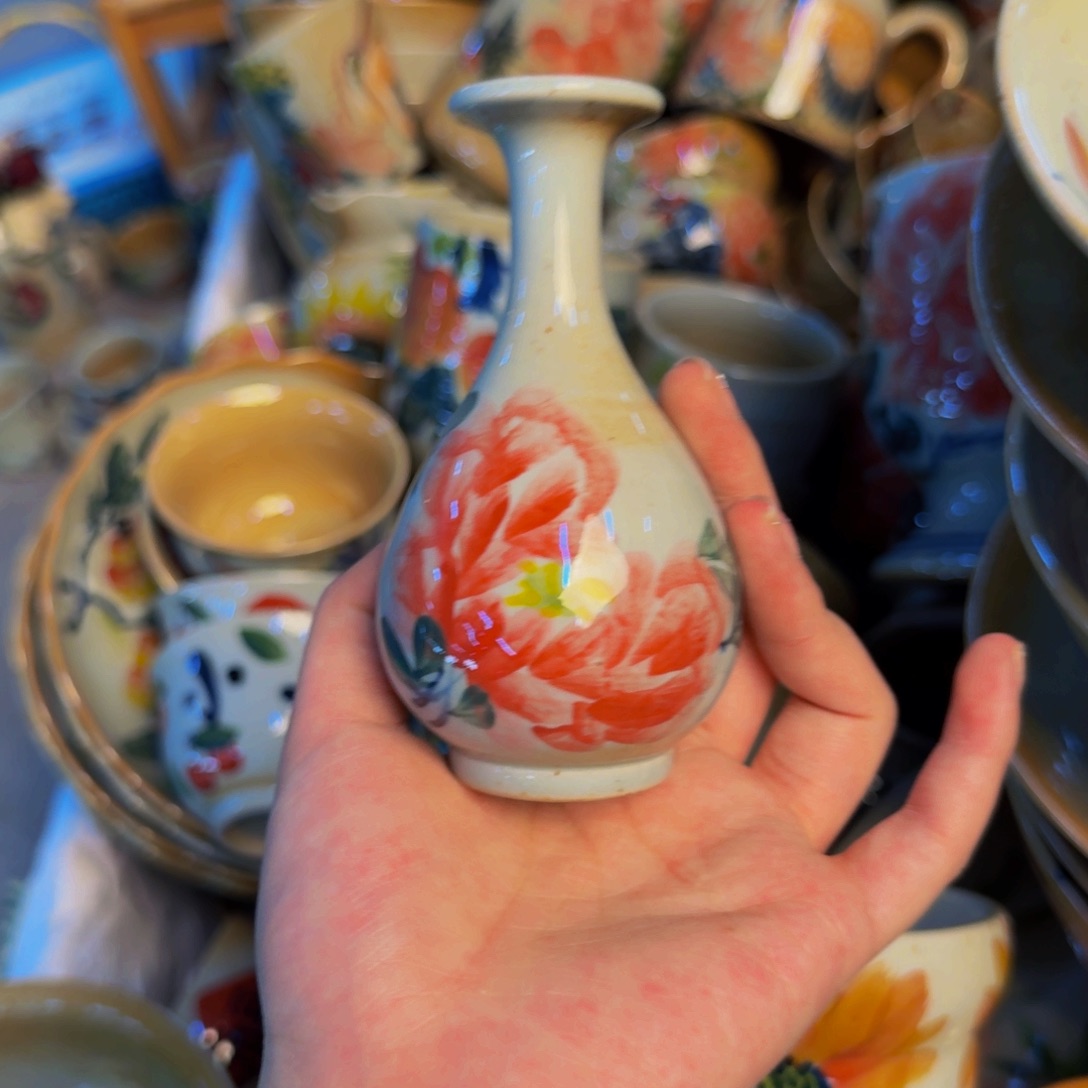 瓷片景德镇陶瓷手工手绘