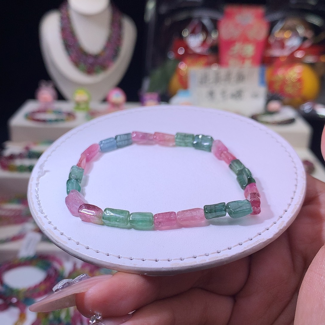 碧玺手链未镶嵌碧玺