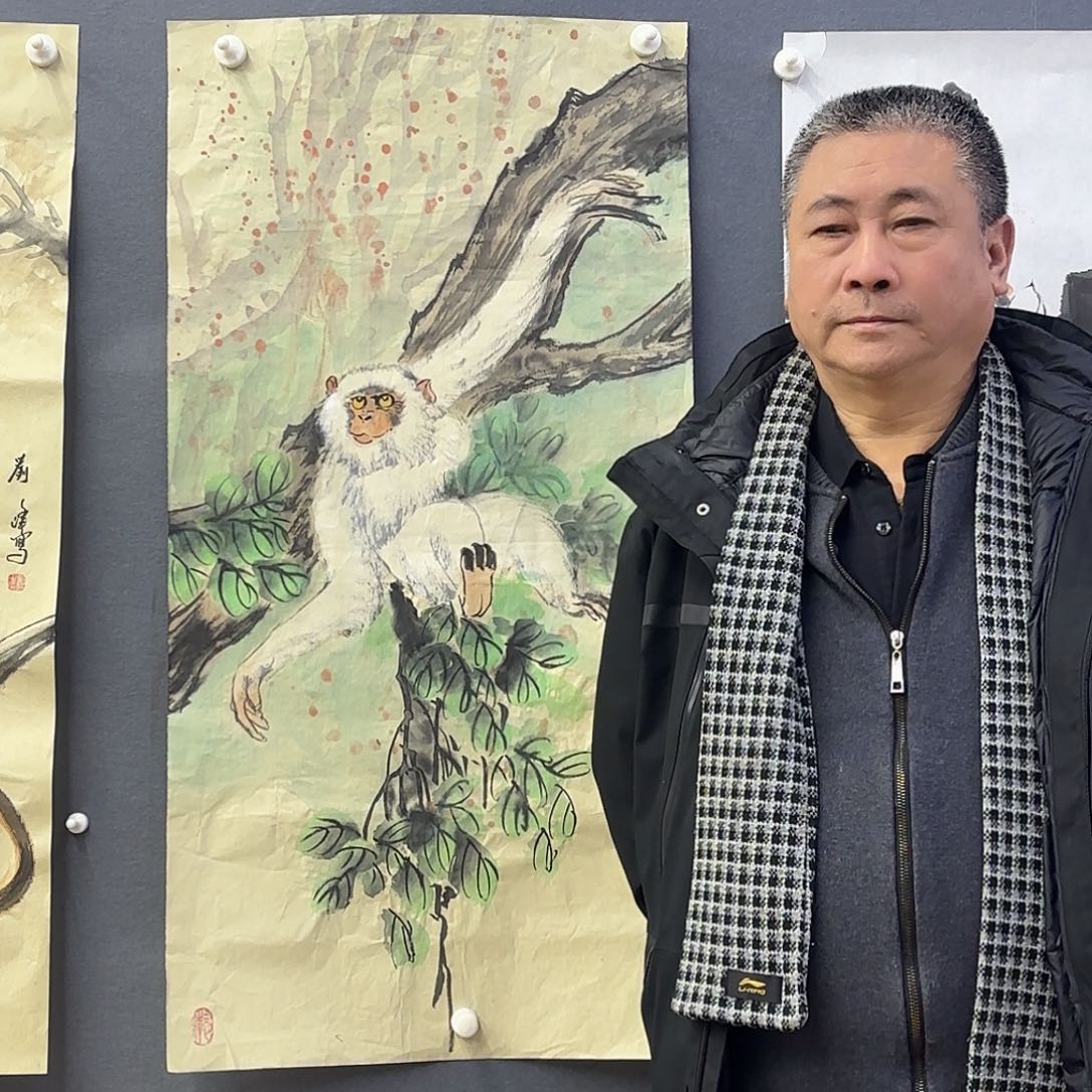 *****国画刘峰三尺作品艺