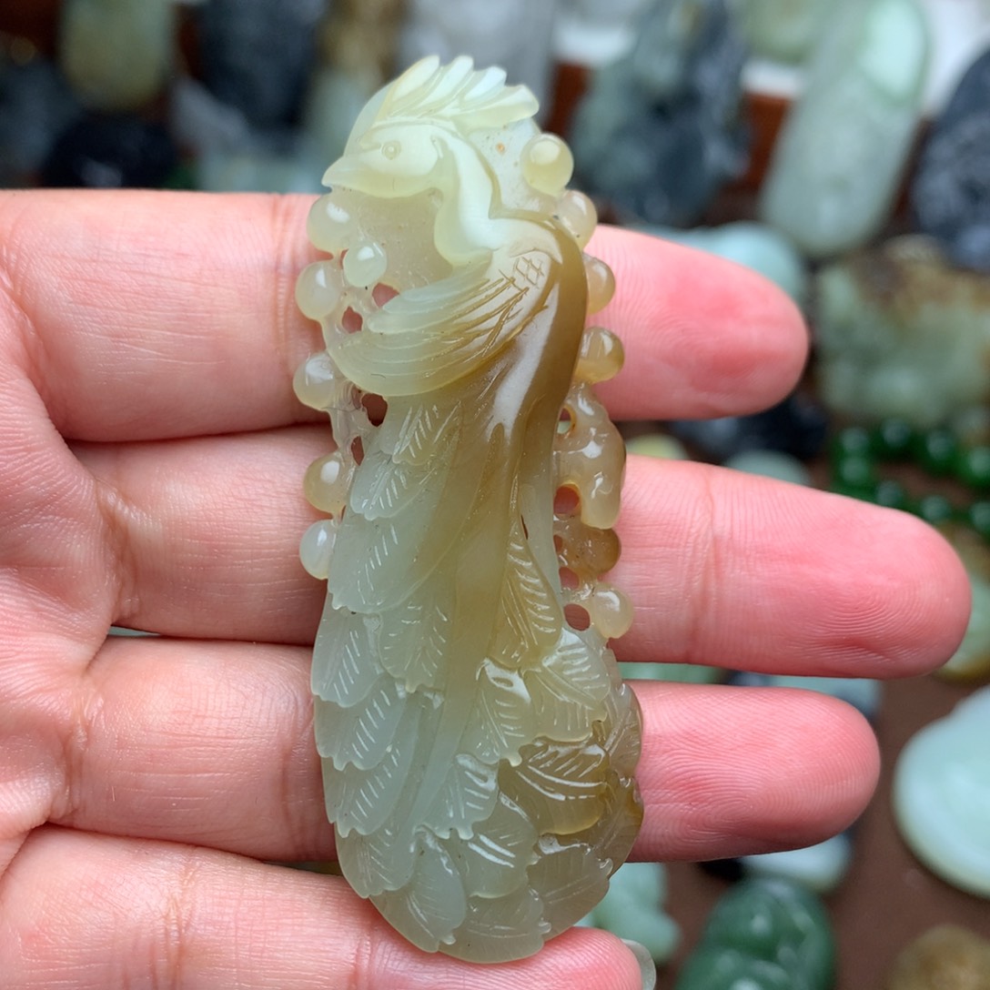 和田玉挂件未镶嵌