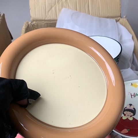 盘陶瓷制品满25拼单发货默认微瑕