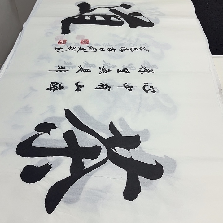 书法老师精品行书平尺