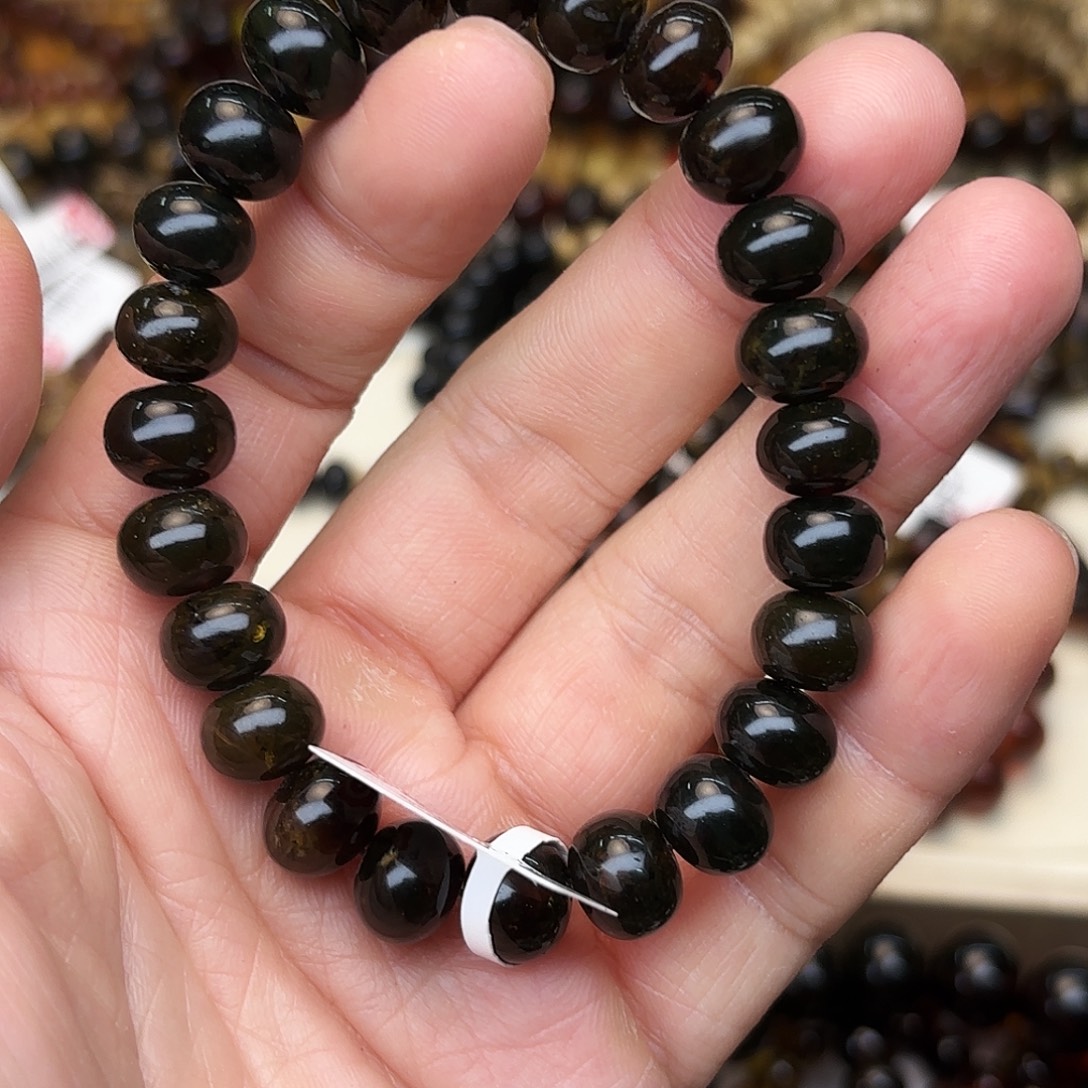 乐***心琥珀未镶嵌裸石十91604