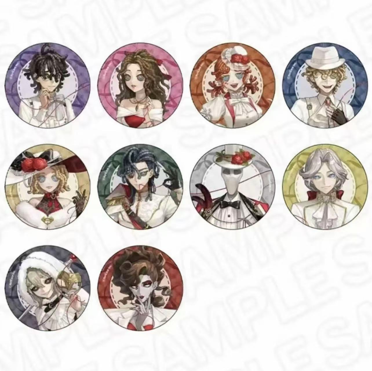 【拆盒】【第五人格】命运的红线情人节系列吧唧/相卡盲盒拆卡