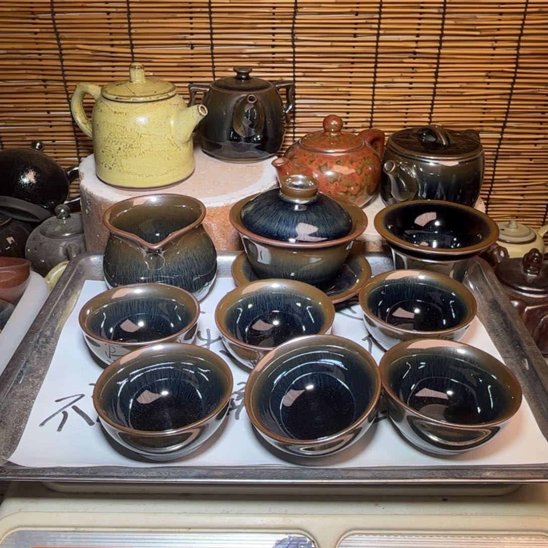 茶盏建窑建盏 微瑕作品