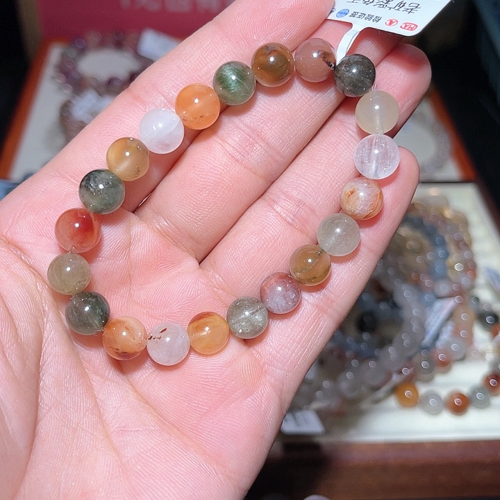 水晶手链未镶嵌194号多样性发一  9+