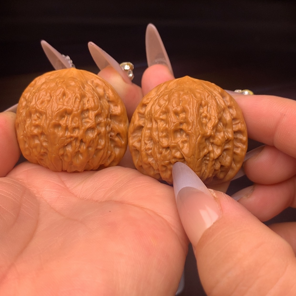 【闪购商品】文玩核桃把件铁锤40微修