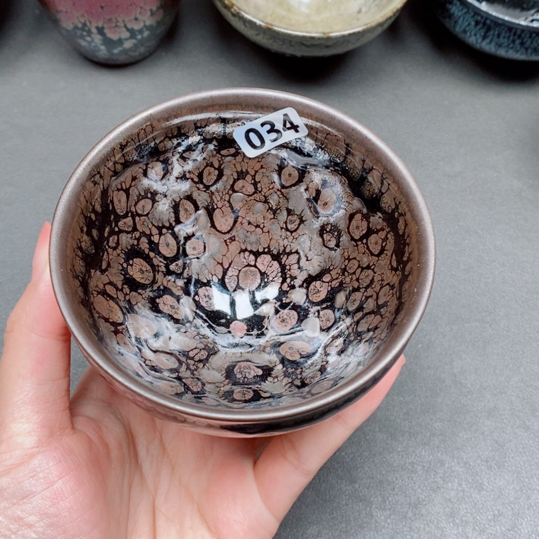 袁***芬茶盏建窑建盏主人杯34