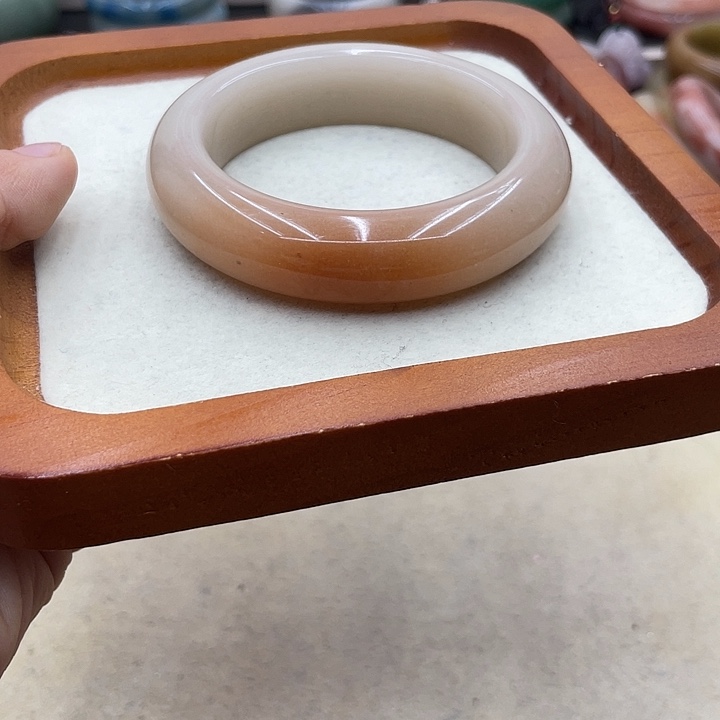 石英质玉圈口56未镶嵌