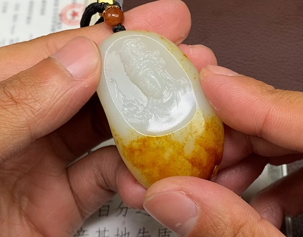 p1.16和田玉挂件多样性拍一发一未镶嵌98