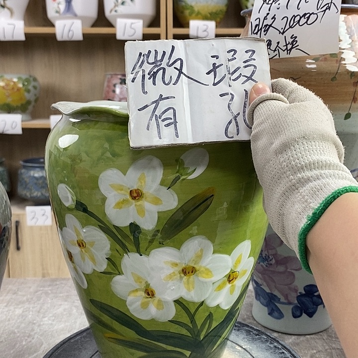 缸23xc景德镇陶瓷花盆