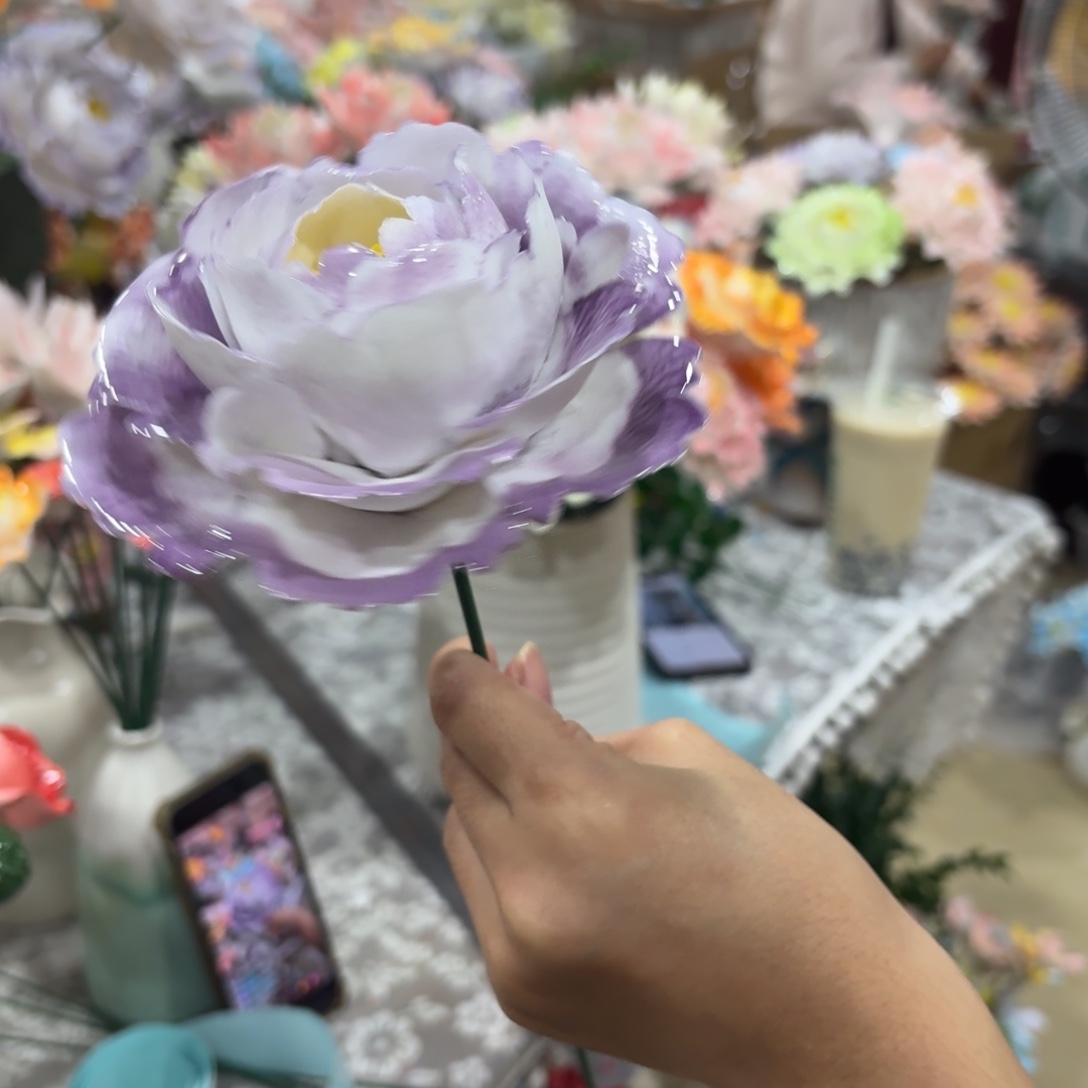 陶瓷花，拍满20发货，退款拉黑