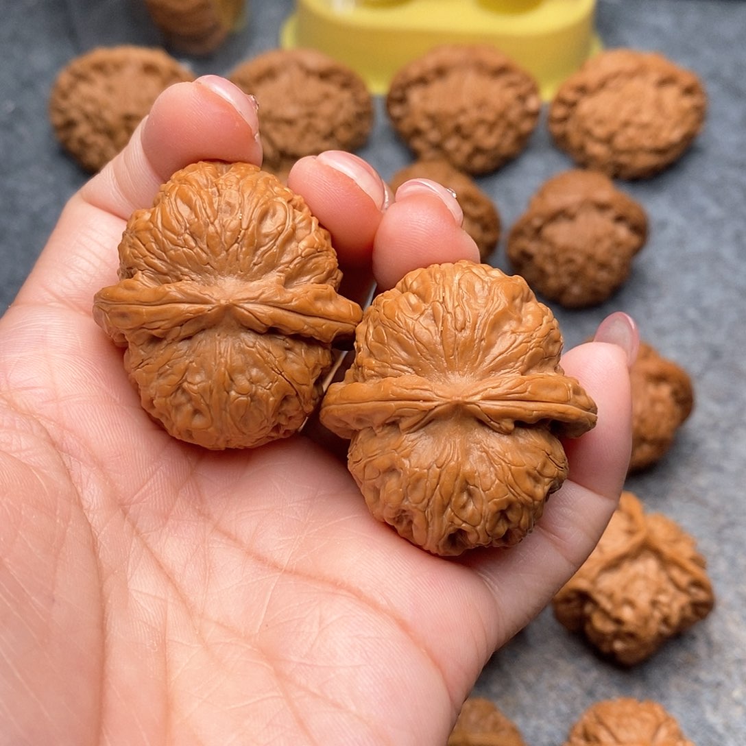 文玩核桃把件精品元宝39全品