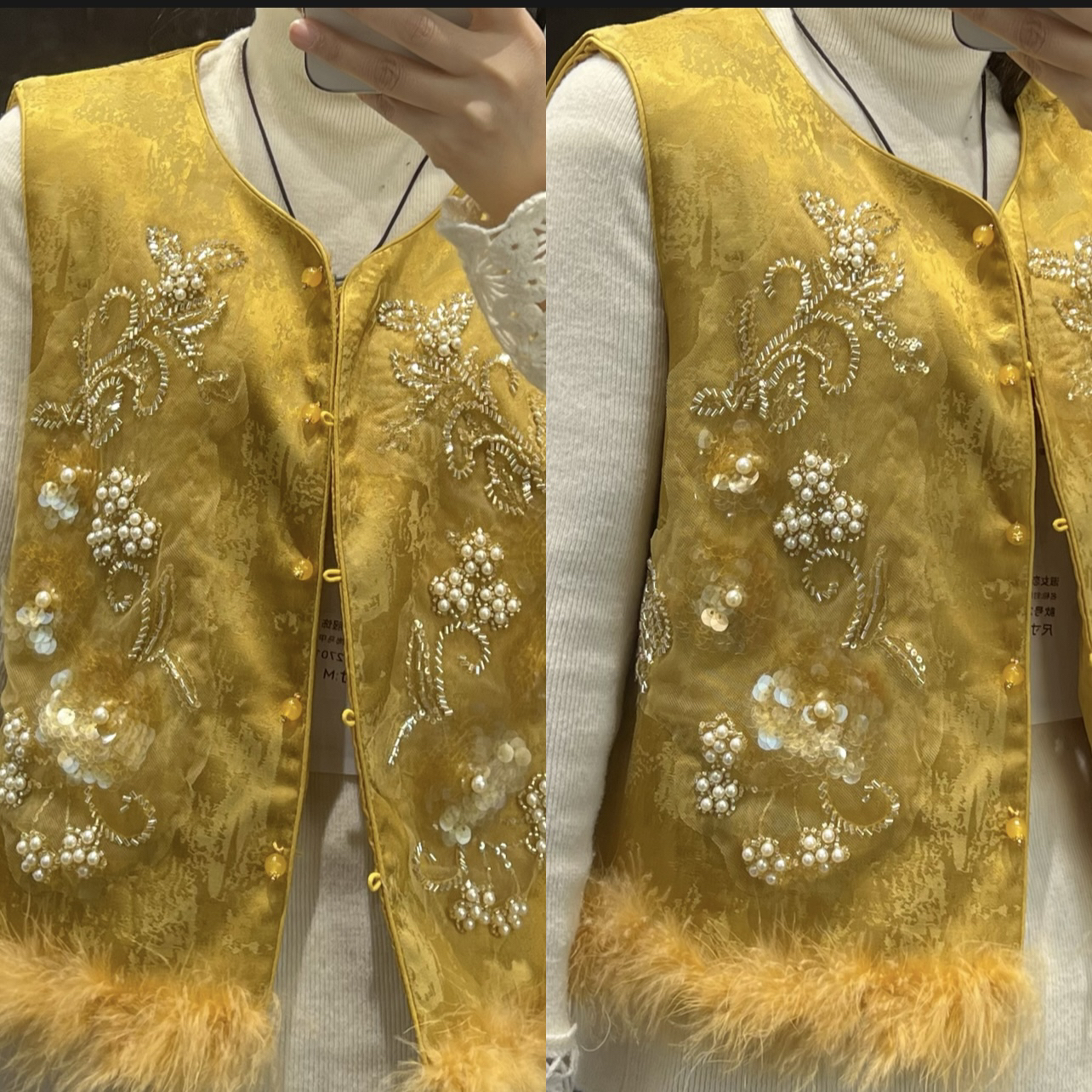 Good  acre  margin/良亩缘复古重工艺马甲MQ-88021