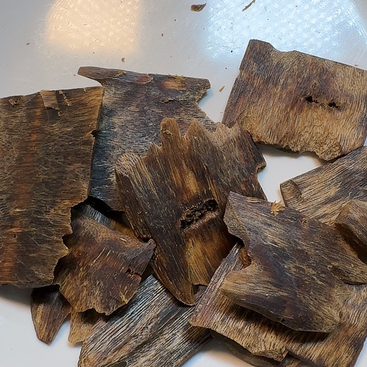 沉香沉香碎屑海南高端红油白棋树心油醇化老料53克