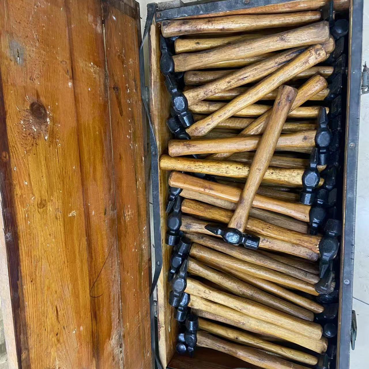 库存老货 实木羊角锤