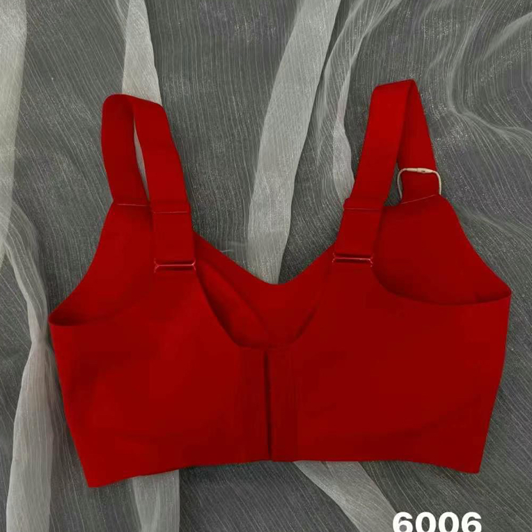 6006红色新款女款大收副乳防下垂舒适聚拢内衣