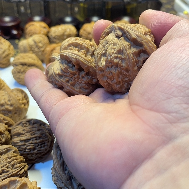 吊坠文玩核桃狮子