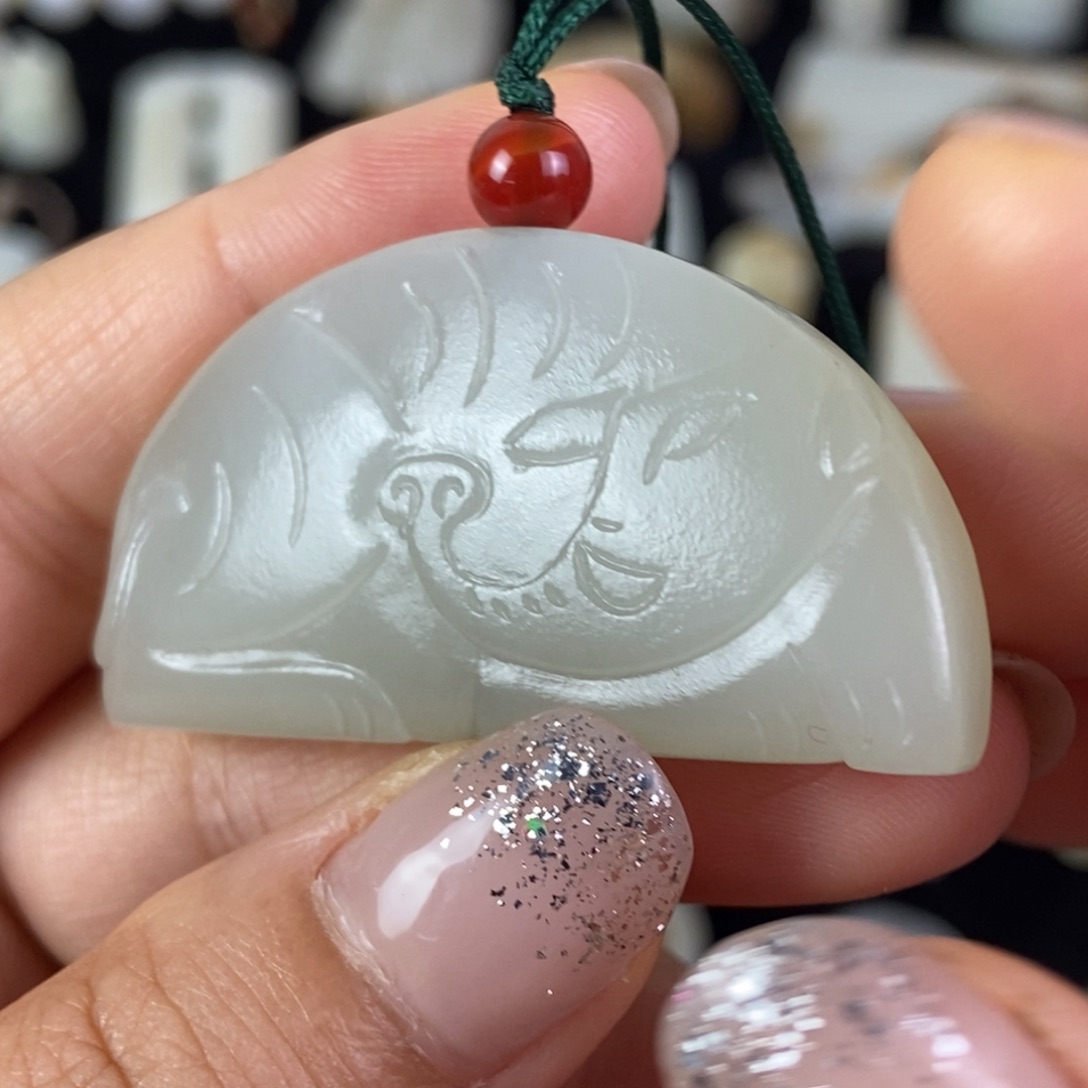 和田玉（糖玉）未镶嵌挂件