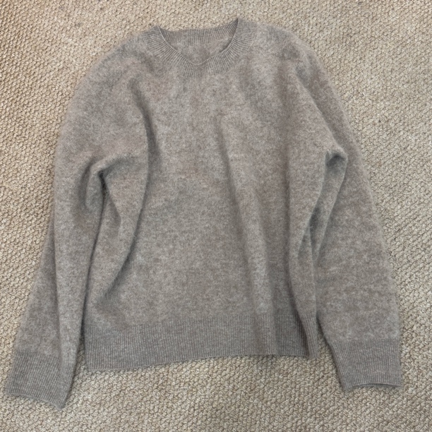 （拍下不退不换）长毛无缝一体毛衣（衣长61胸围112）