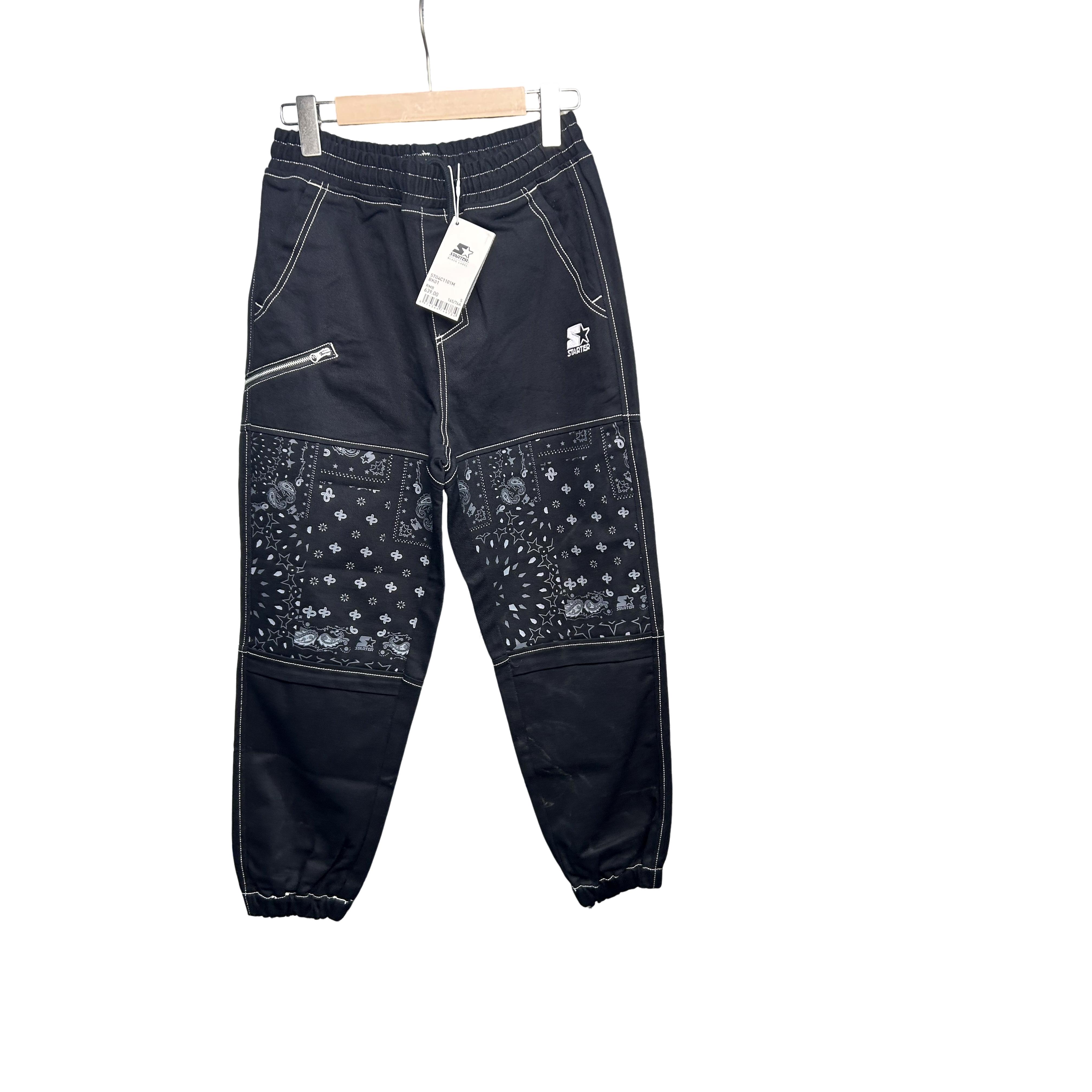 【特惠铺】Starter 黑色 长裤 STG4C1101M