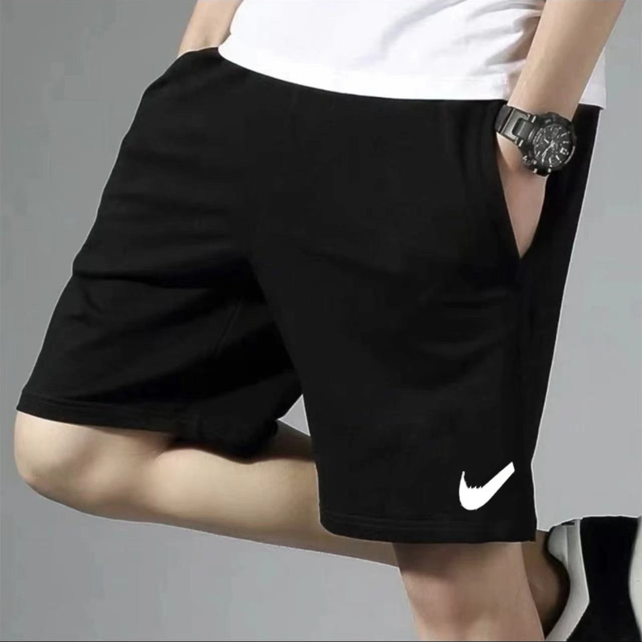 清仓捡漏~短裤简约男士夏季印花短裤时尚夏季外穿薄款