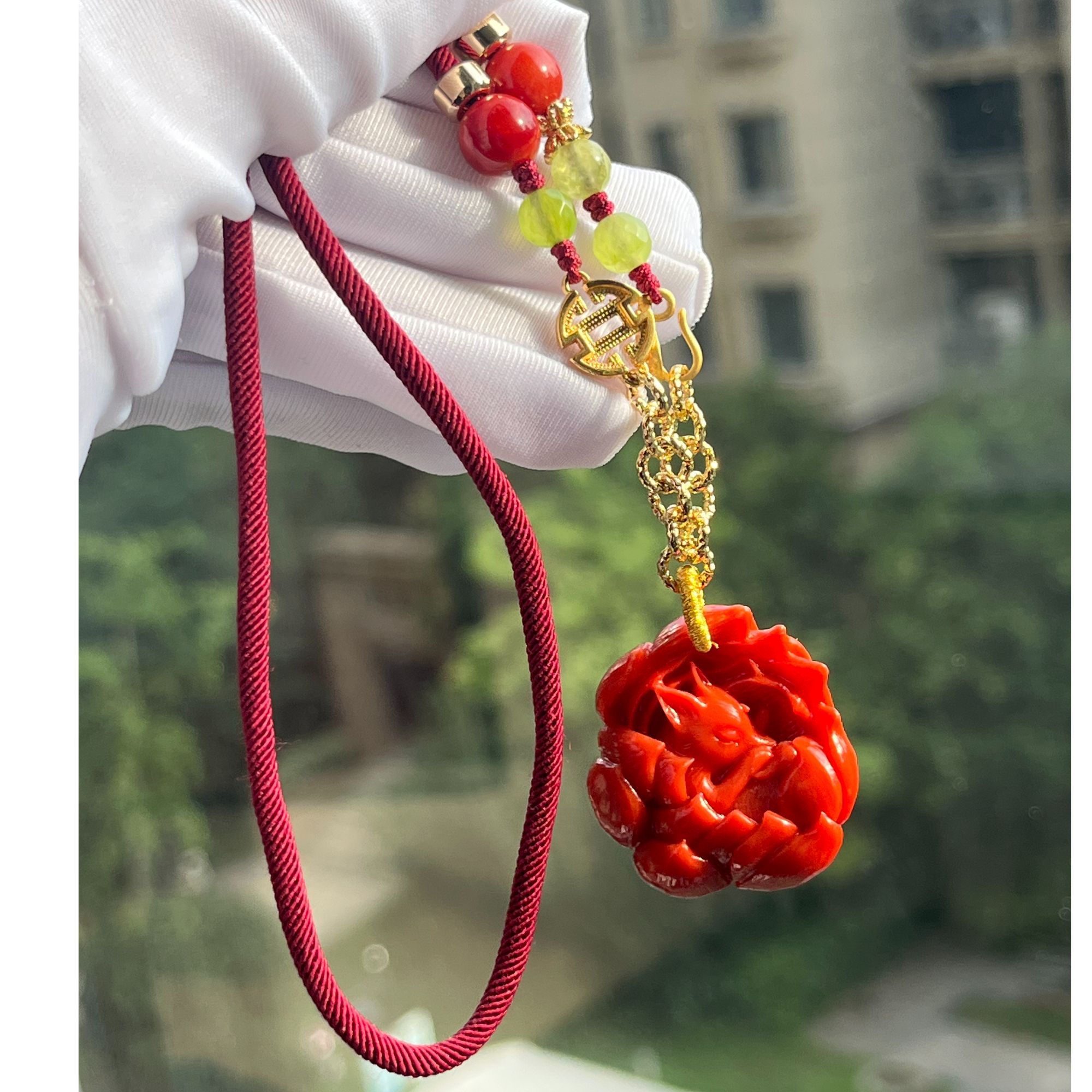 非金属珐琅吊坠 陌陌 凤九 吊坠