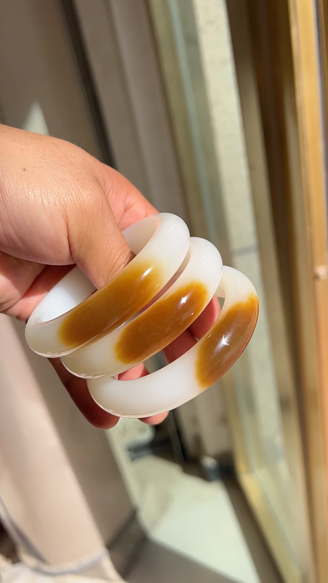 和田玉金山糖白清新色系显白高级感