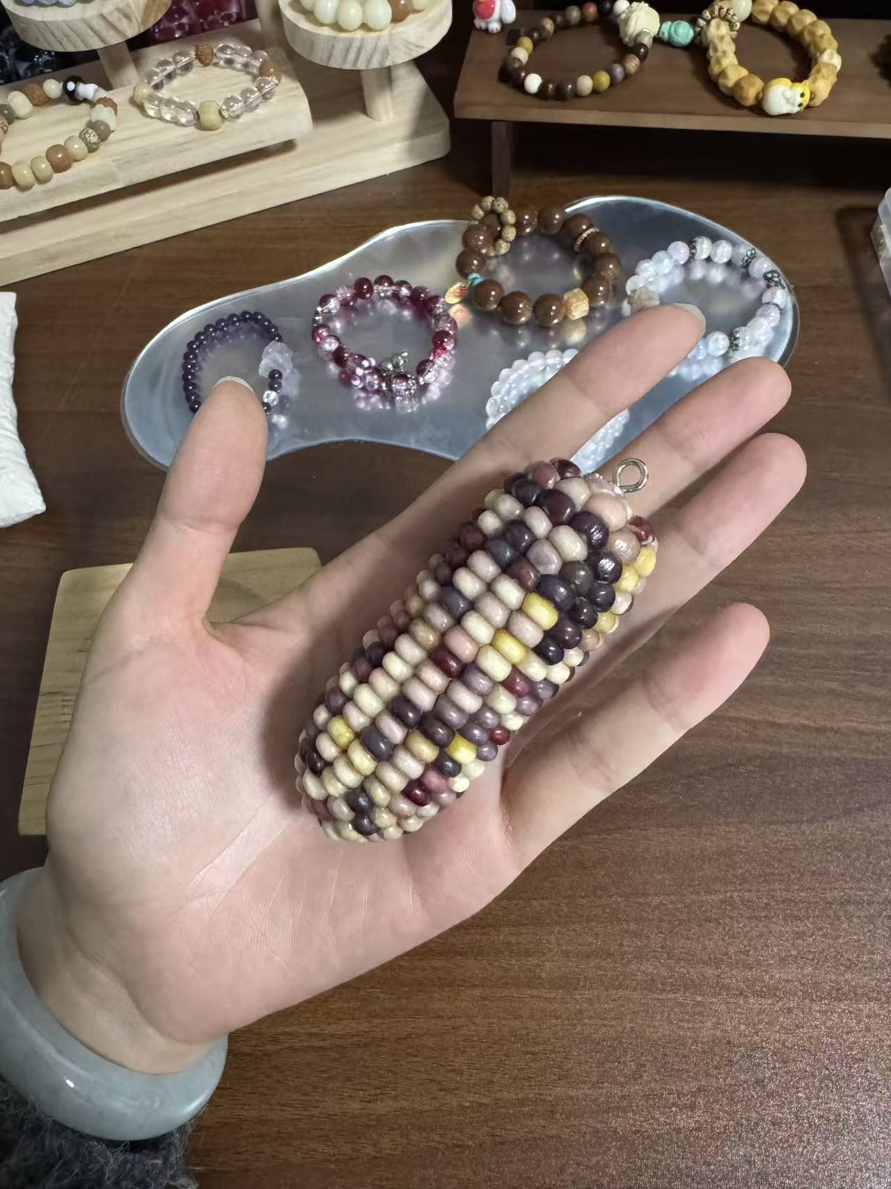 文玩玉米宝石玉米七彩玉米直播间