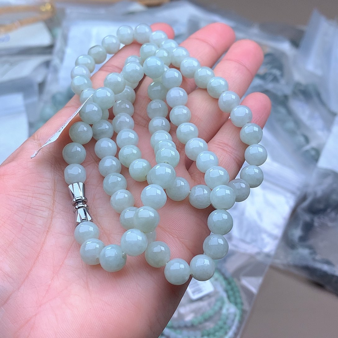 未镶嵌手链翡翠手串