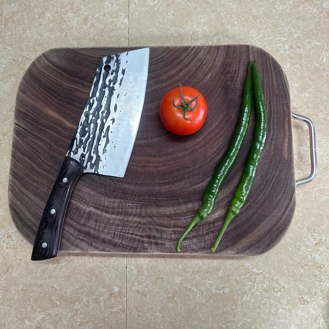 4公分方板正宗蚬木防霉菜板纯天然实木