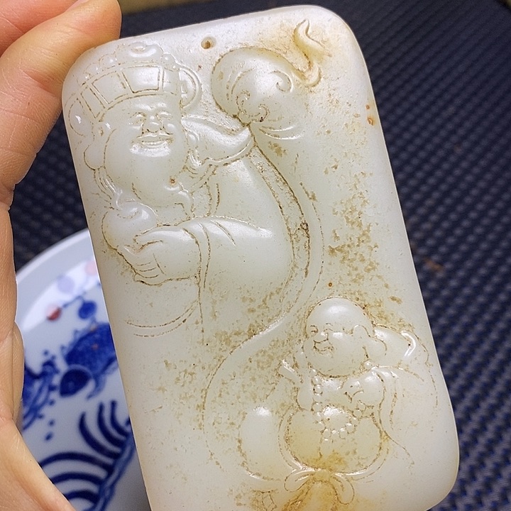 吊坠白玉菩提支持七天无理由