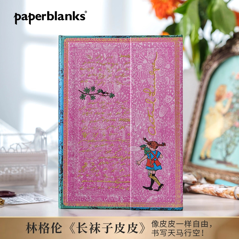 【25年秋季】Paperblanks笔记本长袜子皮皮日记本文艺精致手帐本