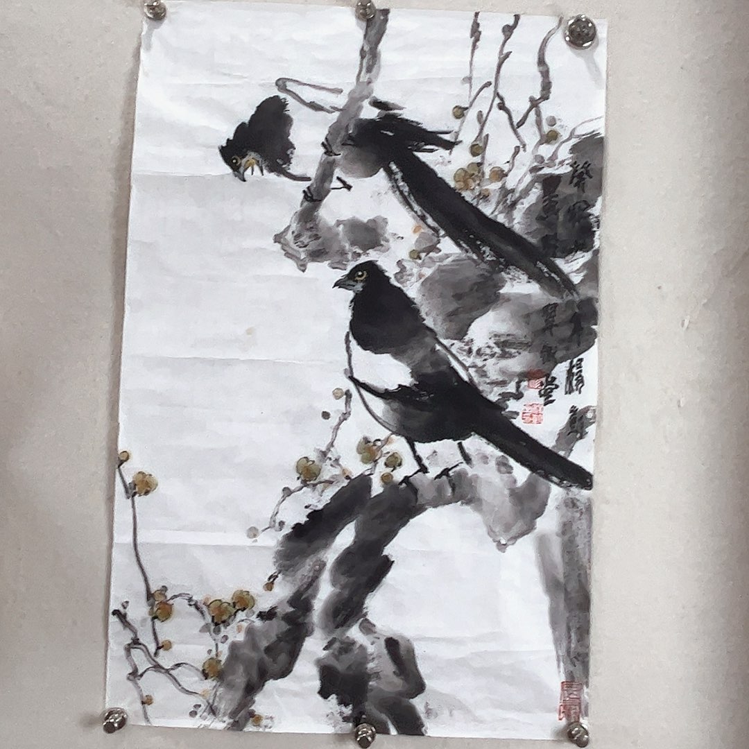 书法M**F杨凯画家四尺三开