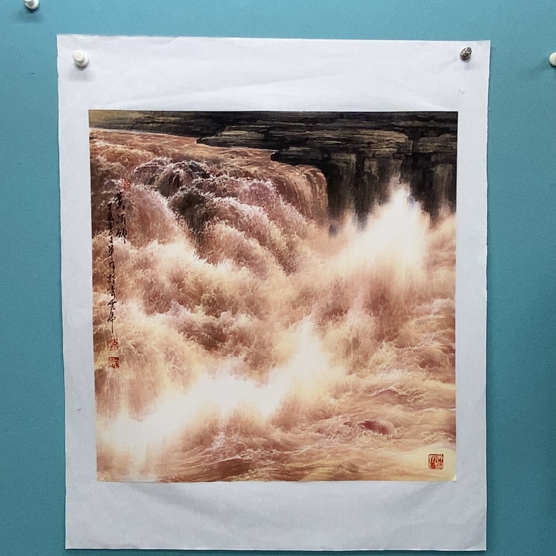 国画李文军教授作品