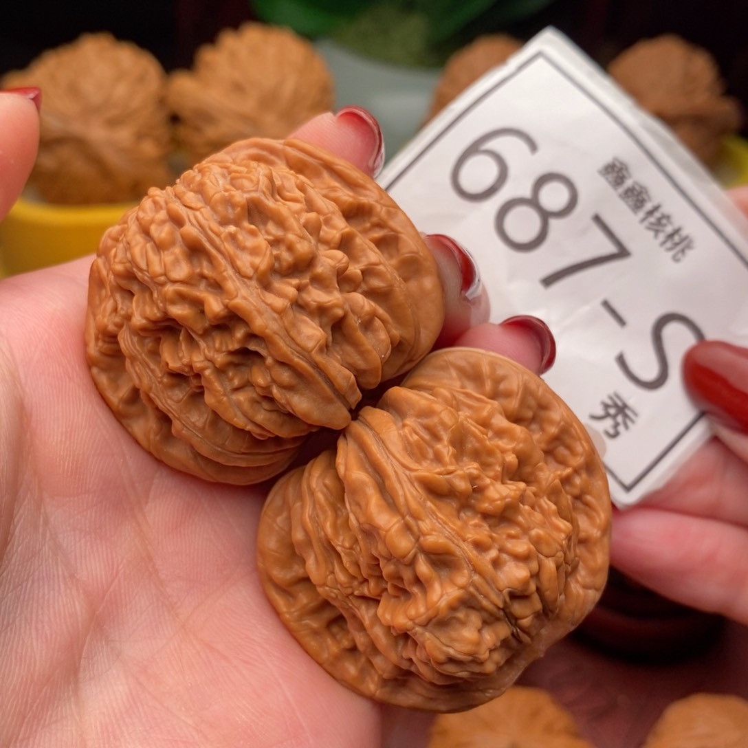 文玩核桃把件汉高楼41