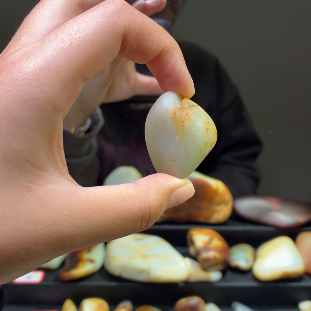 和田玉未镶嵌挂件31