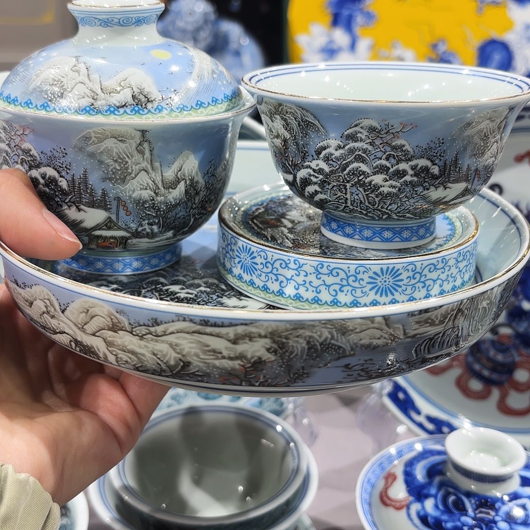 瓷片景德镇瓷器艺术