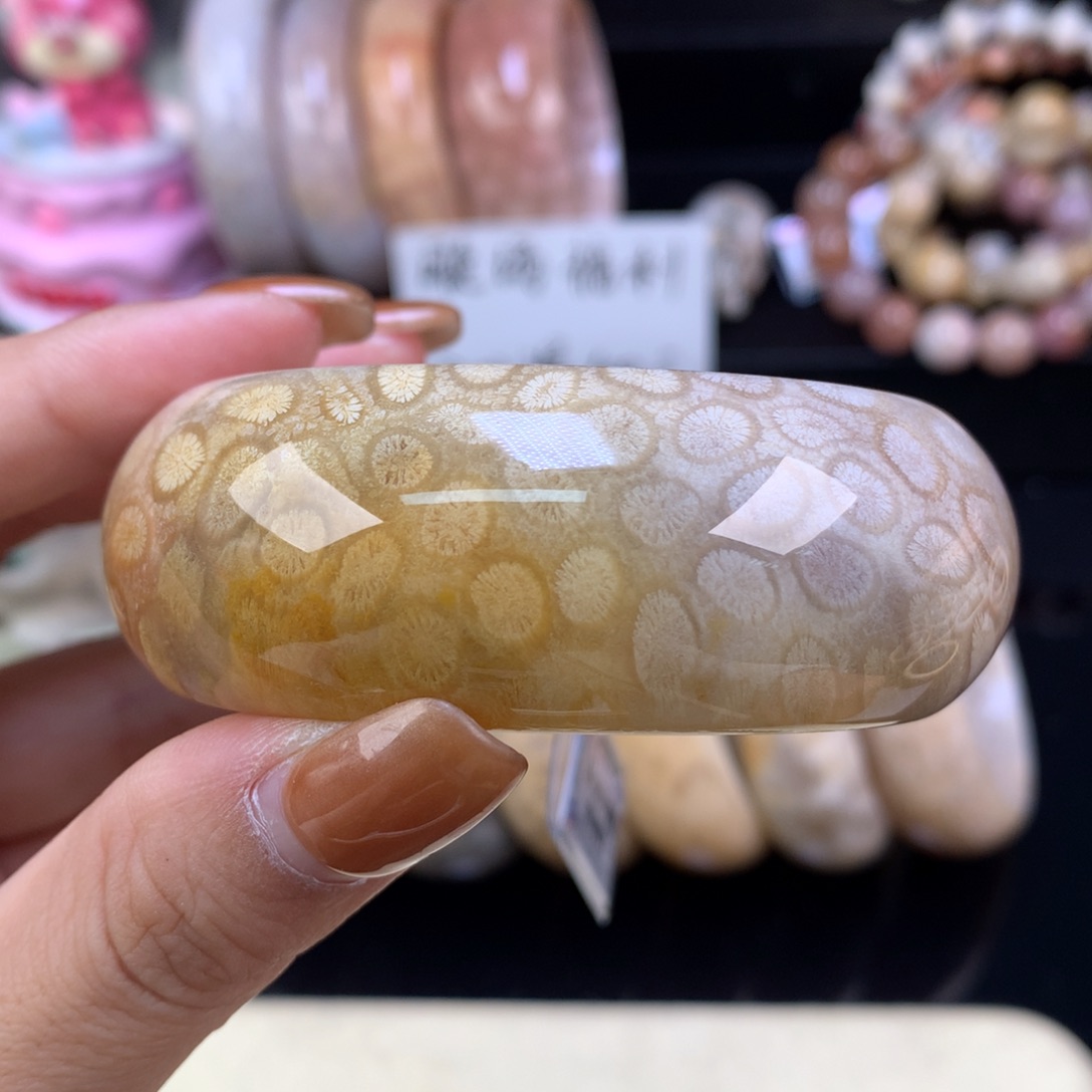 硅化珊瑚（珊瑚玉）未镶嵌吊坠(赠链)晚场福利五折53.7口（48号）