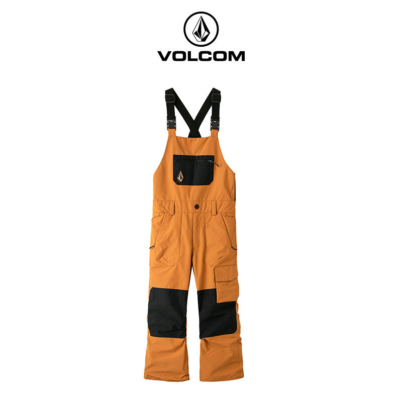 VOLCOM户外防水透气连体背带童滑雪裤I1252302