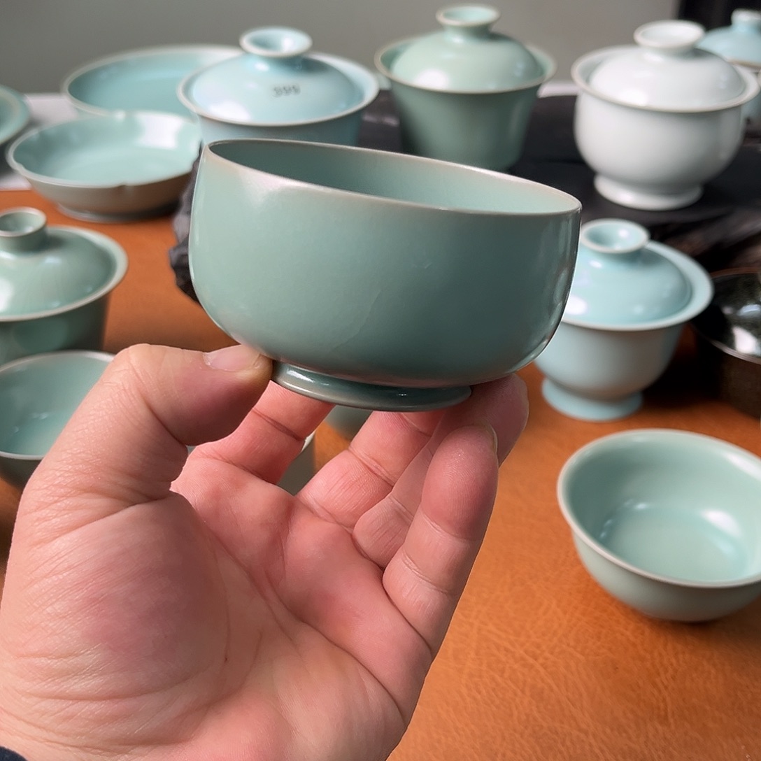瓷杯子仿古釉主人杯一级