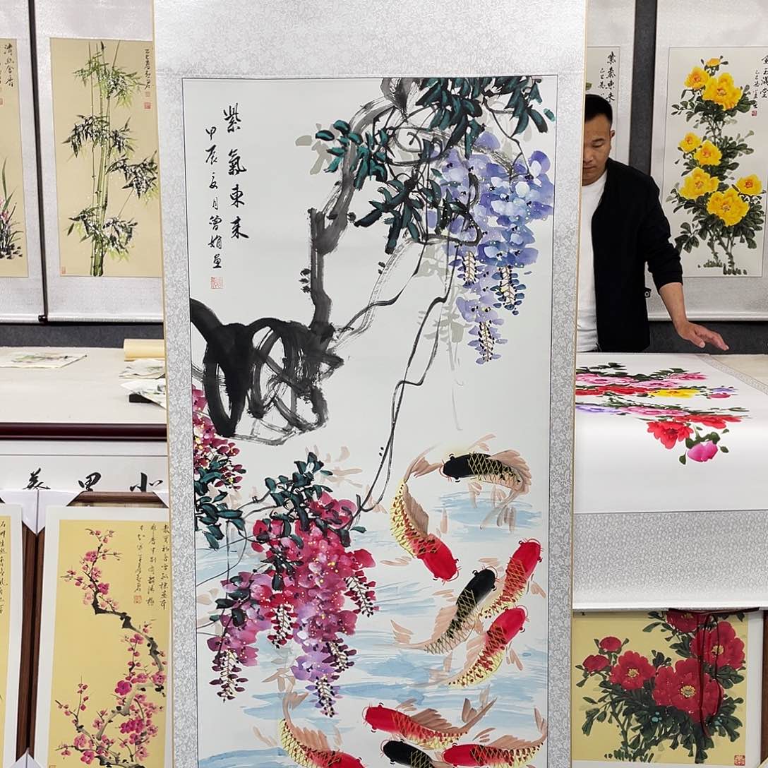 国画手绘作品手绘作品